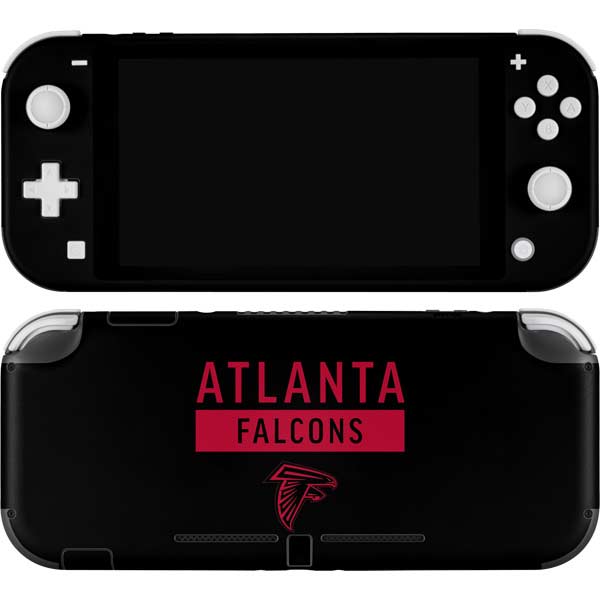 NFL Atlanta Falcons Black Performance Series Nintendo Skins