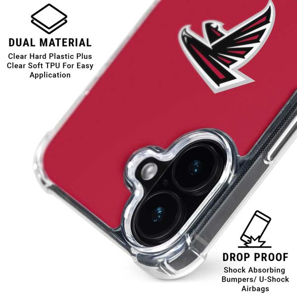 NFL Atlanta Falcons Breakaway iPhone 17 Clear Case