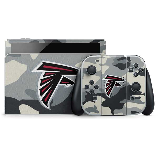 NFL Atlanta Falcons Camo Nintendo Skins