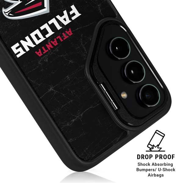 NFL Atlanta Falcons Distressed Galaxy S26 Ultra Kickstand Case