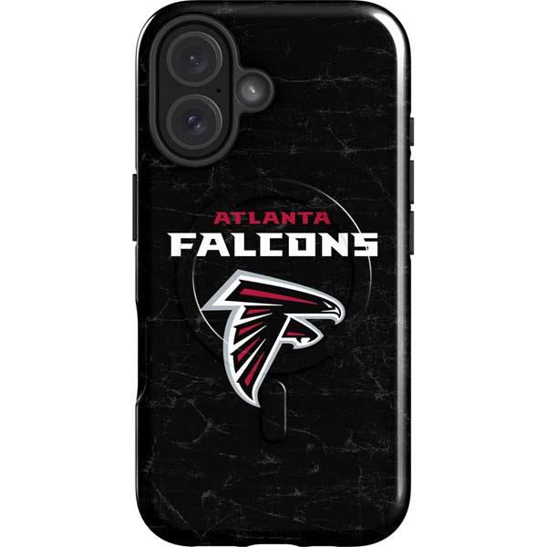 NFL Atlanta Falcons Distressed iPhone 16 Magsafe Impact Case