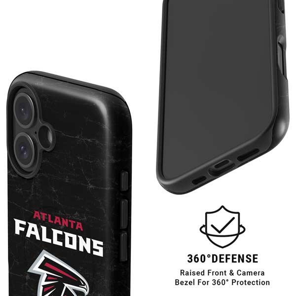 NFL Atlanta Falcons Distressed iPhone 16 Magsafe Impact Case