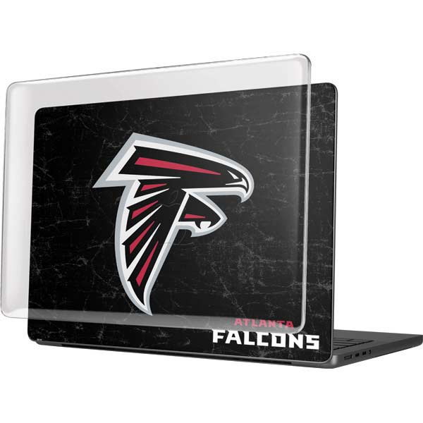 NFL Atlanta Falcons Distressed MacBook Pro 14in (2021-24) Case plus Skin