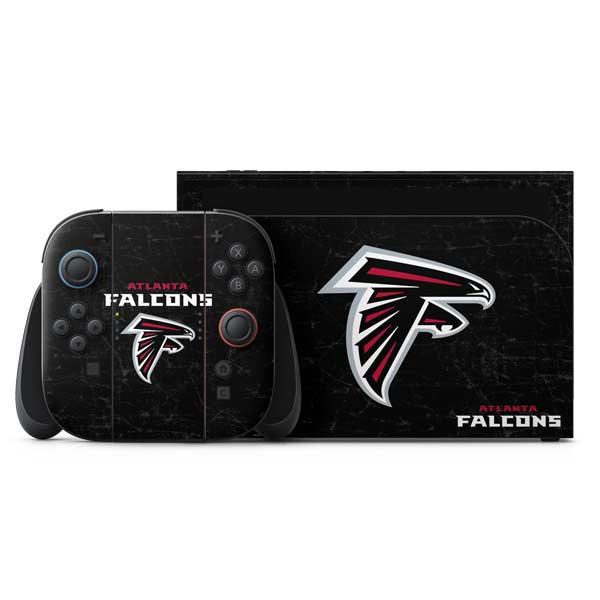 NFL Atlanta Falcons Distressed Nintendo Skins