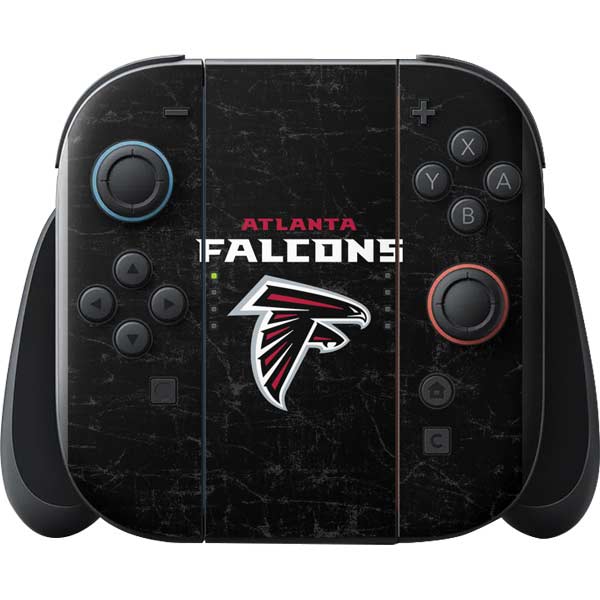 NFL Atlanta Falcons Distressed Nintendo Switch 2 (2025) with Joy-Con Skin