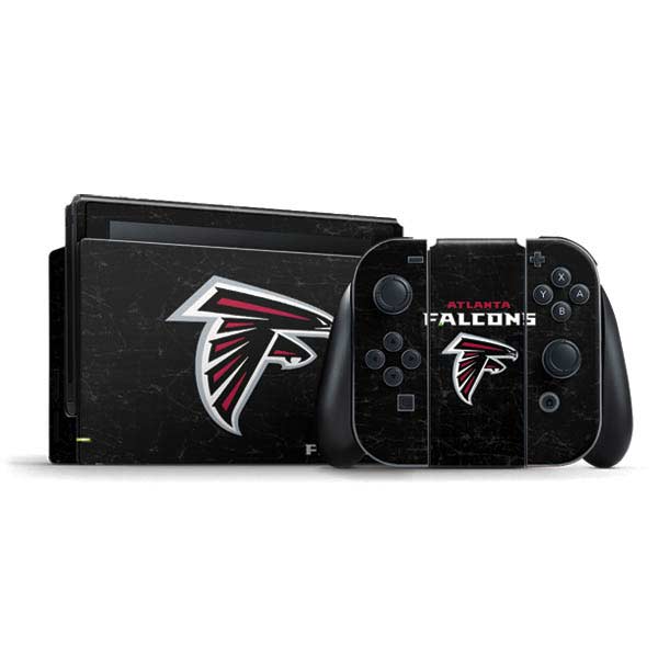 NFL Atlanta Falcons Distressed Nintendo Skins