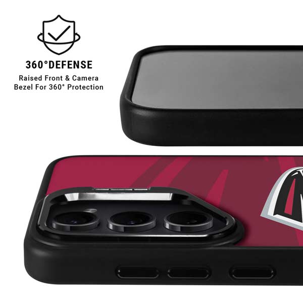 NFL Atlanta Falcons Double Vision Galaxy S26 Plus Kickstand Case