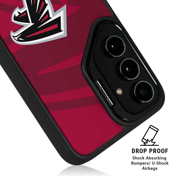 NFL Atlanta Falcons Double Vision Galaxy S26 Plus Kickstand Case