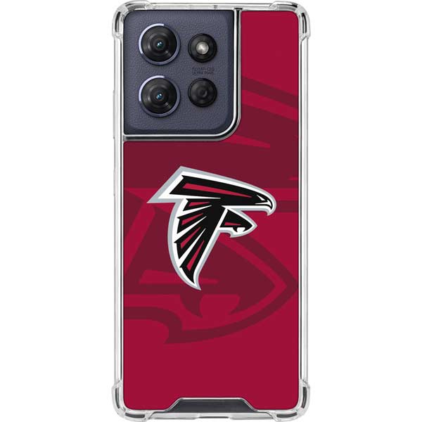 NFL Atlanta Falcons Double Vision Moto G 5G (2025) Clear Case