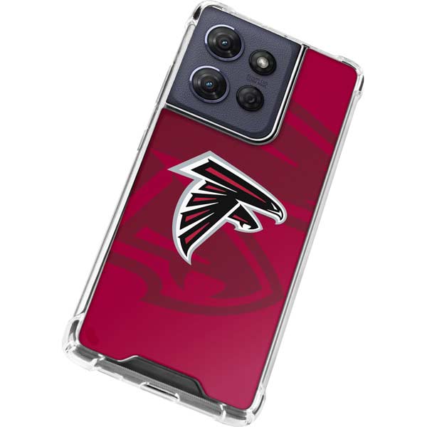 NFL Atlanta Falcons Double Vision Moto G 5G (2025) Clear Case