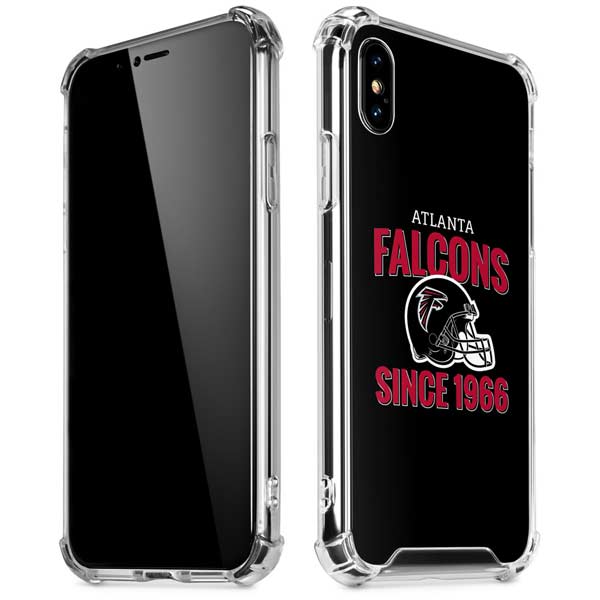 NFL Atlanta Falcons Helmet iPhone X/XS Clear Case