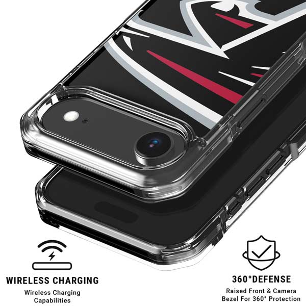 NFL Atlanta Falcons Large Logo iPhone 17 Air Clear Case