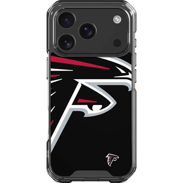 NFL Atlanta Falcons Large Logo iPhone 17 Pro Clear Case