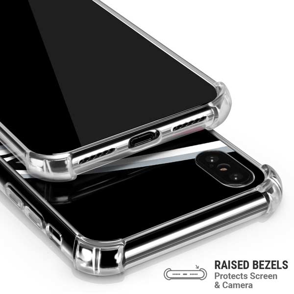 NFL Atlanta Falcons Large Logo iPhone X/XS Clear Case