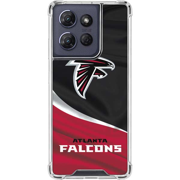 NFL Atlanta Falcons Moto G Play 5G (2025) Clear Case