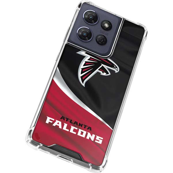 NFL Atlanta Falcons Moto G Power 5G (2025) Clear Case