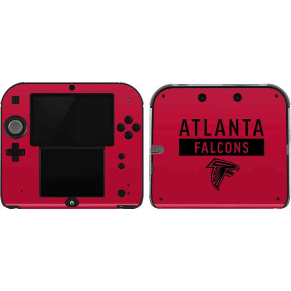 NFL Atlanta Falcons Red Performance Series Nintendo Skins