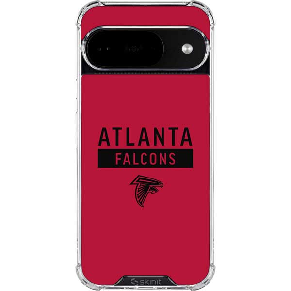 NFL Atlanta Falcons Red Performance Series Google Pixel 10 Clear Case