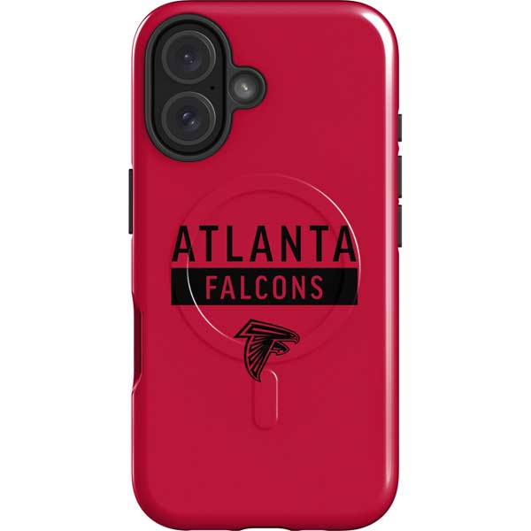 NFL Atlanta Falcons Red Performance Series iPhone 16 Magsafe Impact Case