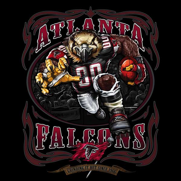 Liquid Blue NFL Atlanta Falcons Running Back iPhone XS Pro Case