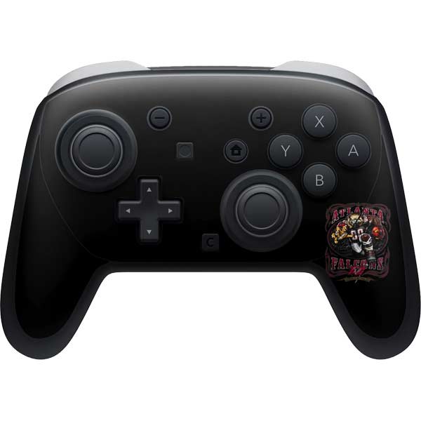 Liquid Blue NFL Atlanta Falcons Running Back Nintendo Switch 2 (2025) Pro Controller Skin
