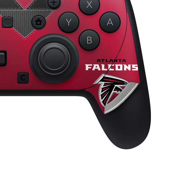NFL Atlanta Falcons Team Jersey Nintendo Switch 2 (2025) Pro Controller Skin