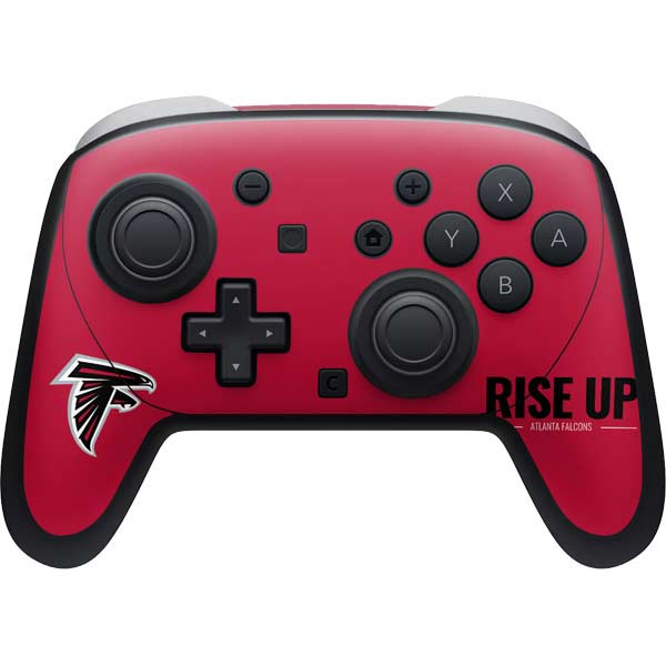 NFL Atlanta Falcons Team Motto Nintendo Switch 2 (2025) Pro Controller Skin