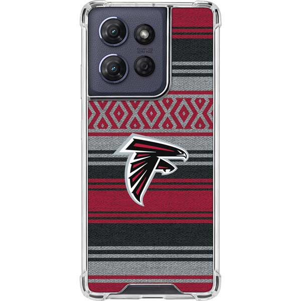 NFL Atlanta Falcons Trailblazer Moto G 5G (2025) Clear Case