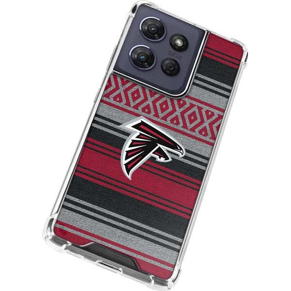 NFL Atlanta Falcons Trailblazer Moto G 5G (2025) Clear Case
