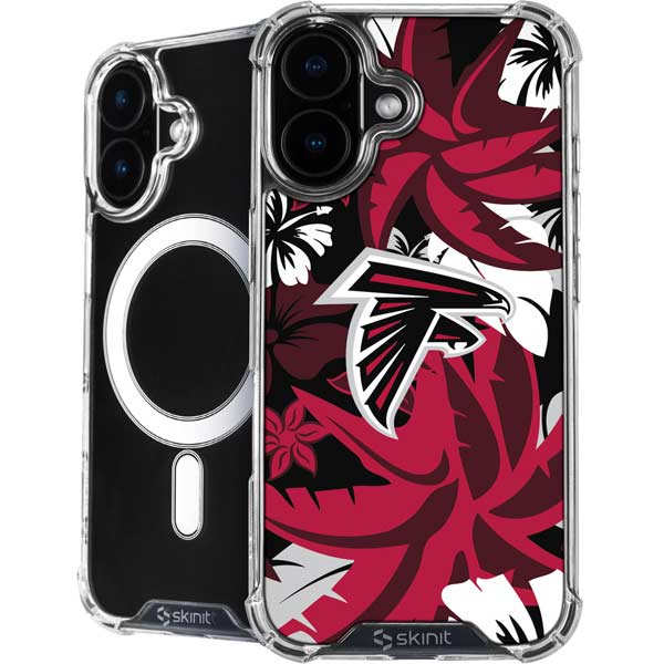 NFL Atlanta Falcons Tropical Print iPhone 17 MagSafe Case