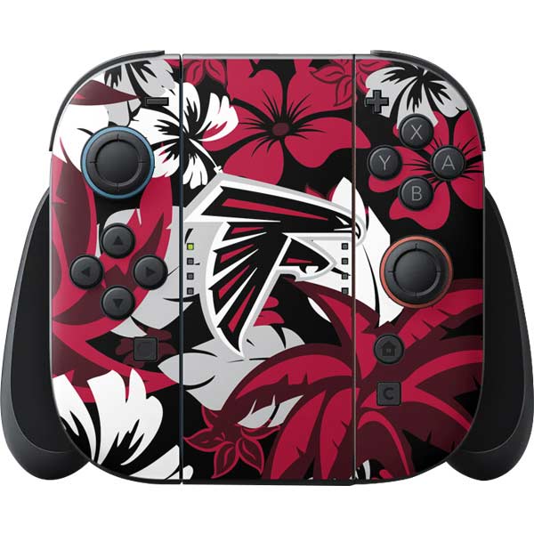 NFL Atlanta Falcons Tropical Print Nintendo Skins