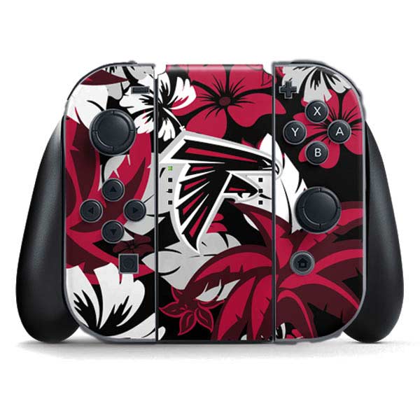 NFL Atlanta Falcons Tropical Print Nintendo Skins