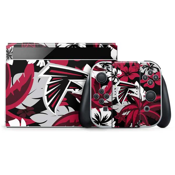 NFL Atlanta Falcons Tropical Print Nintendo Skins