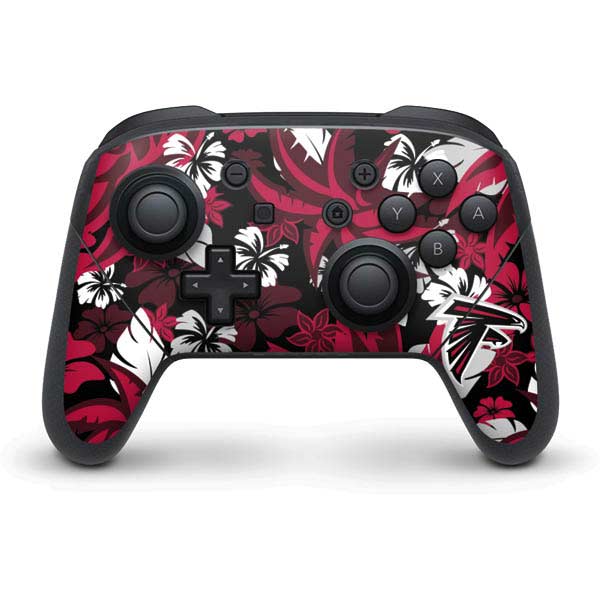 NFL Atlanta Falcons Tropical Print Nintendo Skins