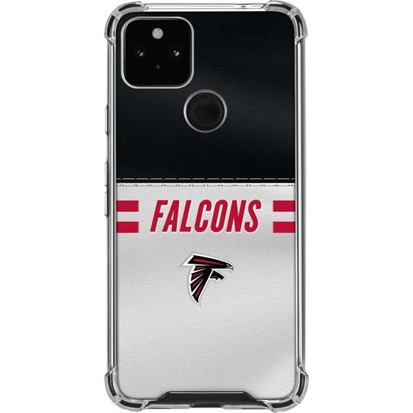 NFL Atlanta Falcons White Striped Pixel Cases