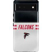 NFL Atlanta Falcons White Striped Pixel Cases