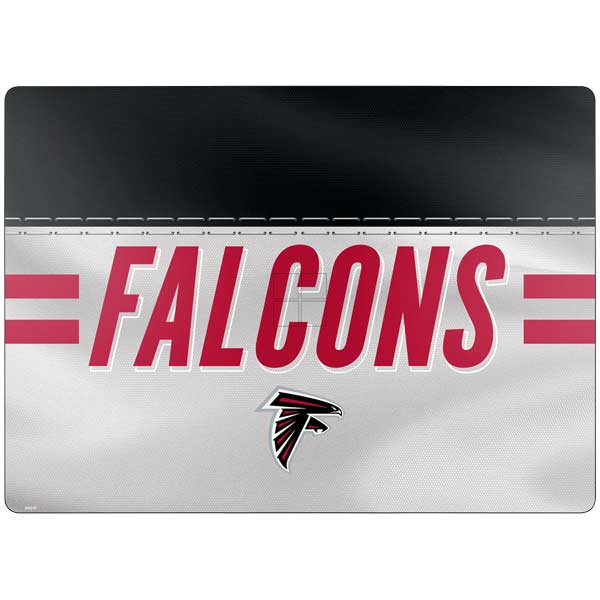 NFL Atlanta Falcons White Striped Surface Laptop 7 15in Skin