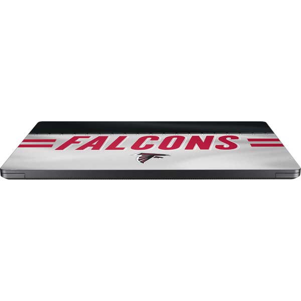 NFL Atlanta Falcons White Striped Surface Laptop 7 15in Skin