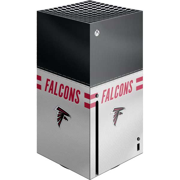 NFL Atlanta Falcons White Striped Xbox Series X Skins