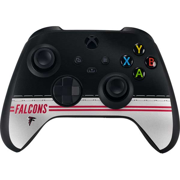 NFL Atlanta Falcons White Striped Xbox Series X Skins