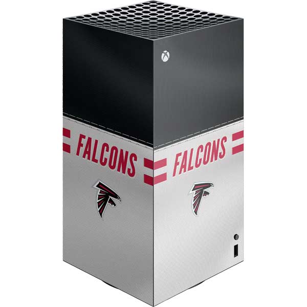 NFL Atlanta Falcons White Striped Xbox Series X Skins