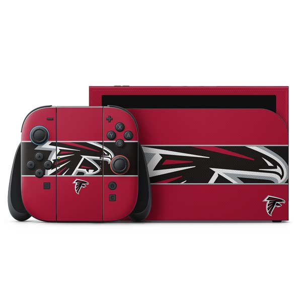 NFL Atlanta Falcons Zone Block Nintendo Skins