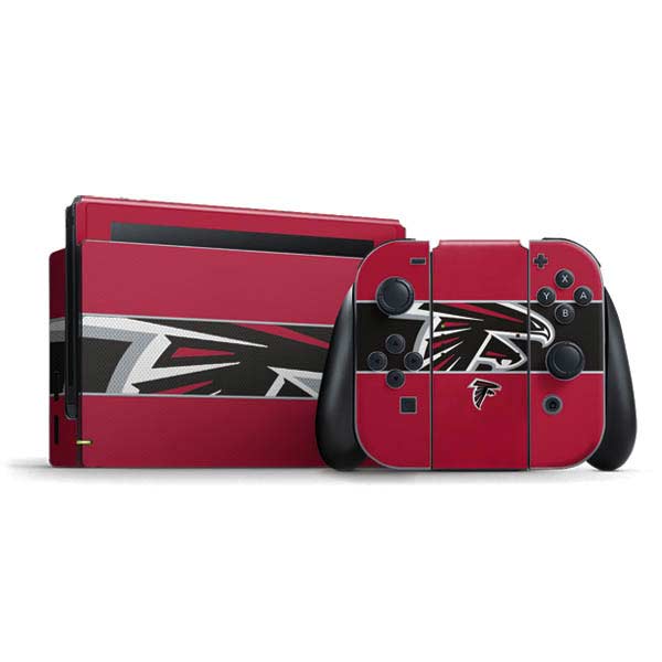 NFL Atlanta Falcons Zone Block Nintendo Skins