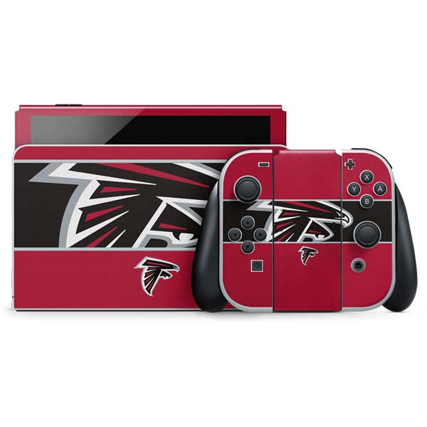 NFL Atlanta Falcons Zone Block Nintendo Skins
