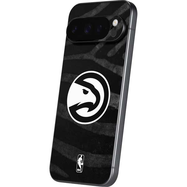 NBA Atlanta Hawks Black Animal Print Google Pixel 10 Pro XL Skin
