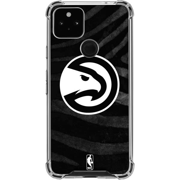 NBA Atlanta Hawks Black Animal Print Pixel Cases