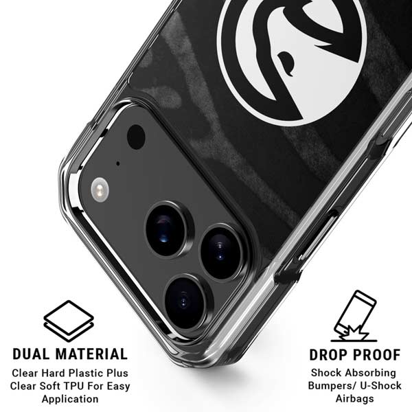 NBA Atlanta Hawks Black Animal Print iPhone 17 Pro MagSafe Case