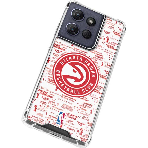 NBA Atlanta Hawks Blast Moto G Power 5G (2025) Clear Case