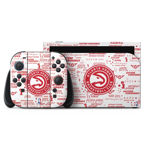 NBA Atlanta Hawks Blast Nintendo Switch 2 (2025) with Joy-Con Skin