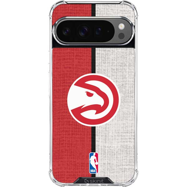 NBA Atlanta Hawks Canvas Google Pixel 10 Pro Clear Case